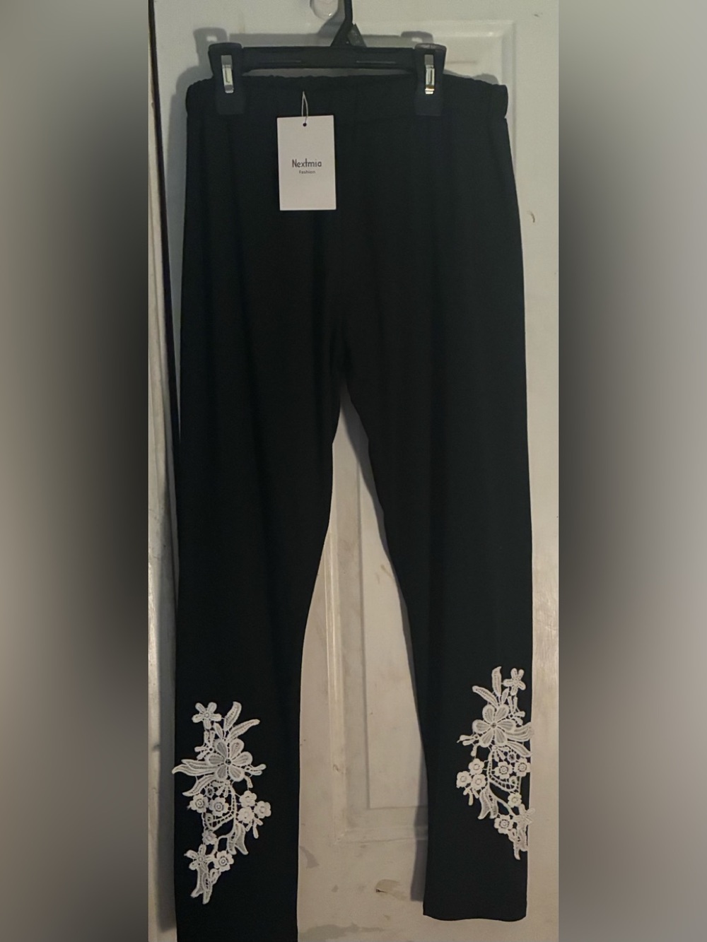 Black pull on pants women size us size 16 women stretchy